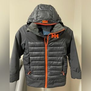 Winter Jacket for Boys - Size 10 in Black